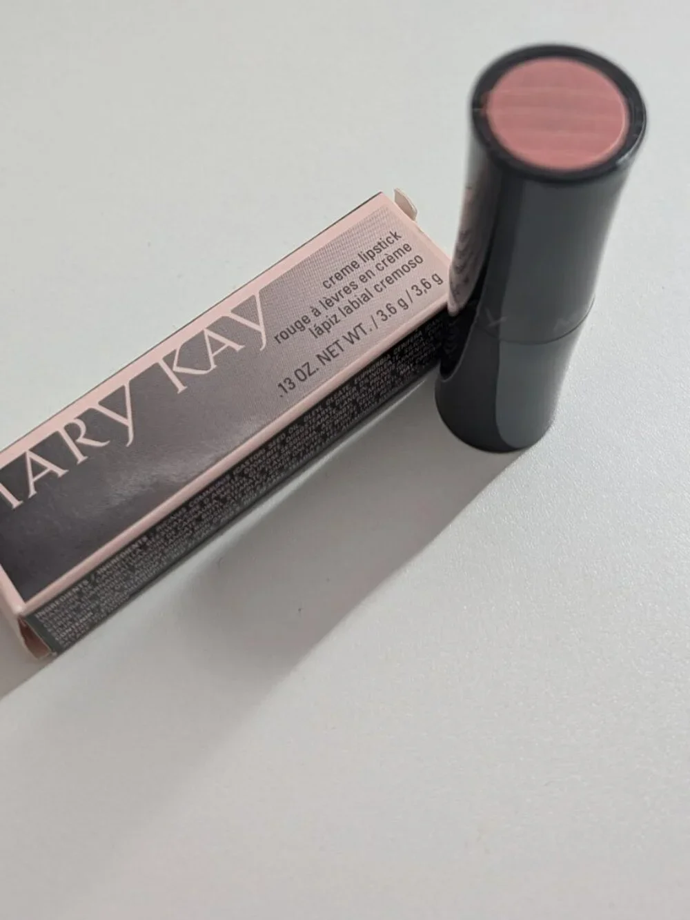 Mary Kay Creme Lipstick Frosted Rose (022837) New with Box Full Sz Discontinued